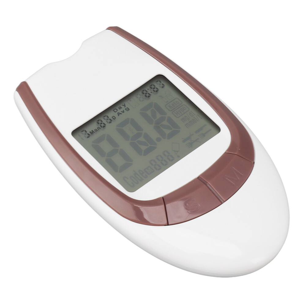 Electric Blood Glucose Monitor Kit Accurate Measurement Diabetes Testing Kit for Home