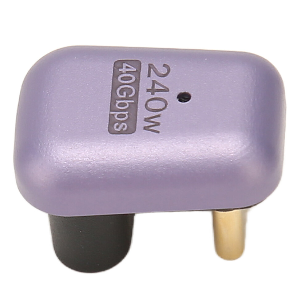 Type C Female To Male Adapter 40Gbps 240W U Shaped 8K Supported 180 Degree Usb C Adapter For Phone Laptop Pc 7681317261693