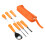 7pcs Halloween Pumpkin Carving Set - Silver 8