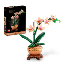 LEGO Botanicals Mini Orchid - Artificial Flowers Set (10343) | Ages 18+