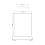 1400mm Full Outer Frame Wetroom Screen - Brushed Brass - V-WETFRBB1813 2