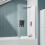 L-Shaped Hinged Bath Screen - V-ERSBS0 1