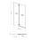 Square Hinged Bath Screen - V-ERSS1 2