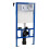 Dual Flush Concealed Cistern Frame with Round Plate-VXTY007R 1