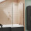L-Shaped Fixed Bath Screen - V-NSBS2 1