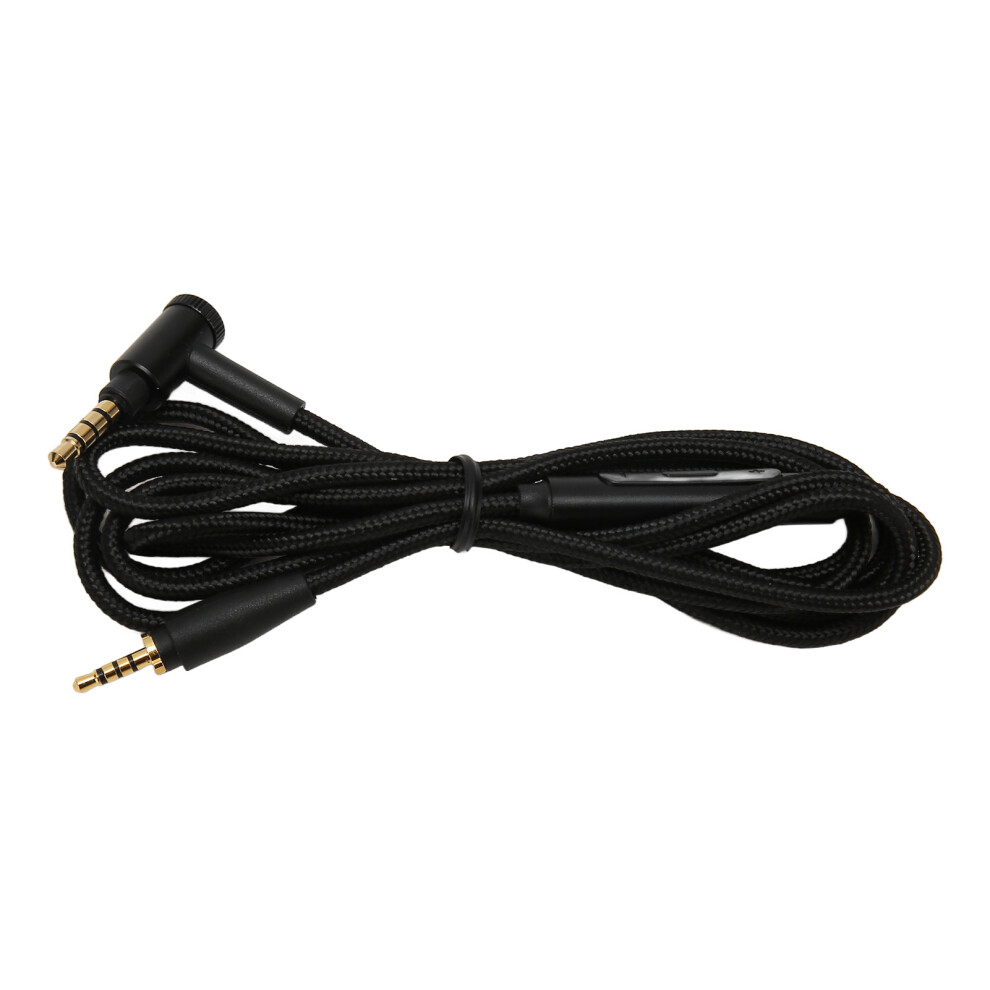 Replacement Earphone Cable Ofc 90 Degree Right Angle Plug Upgrade Earphone Wire With Mic For Sennheiser Headphones 4.9Ft 9441317316483