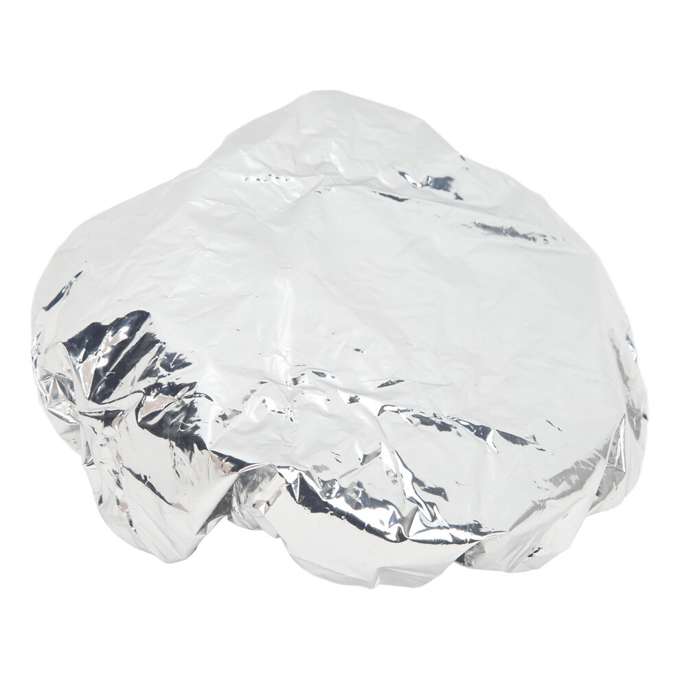 10PCS Aluminum Foil Hair Cap Deep Conditioning Hair Coloring Shower Caps for Home Salon Use