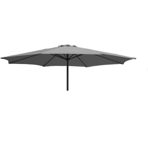 (3m 8arm 180g, Grey) Replacement Fabric Garden Parasol Canopy Cover