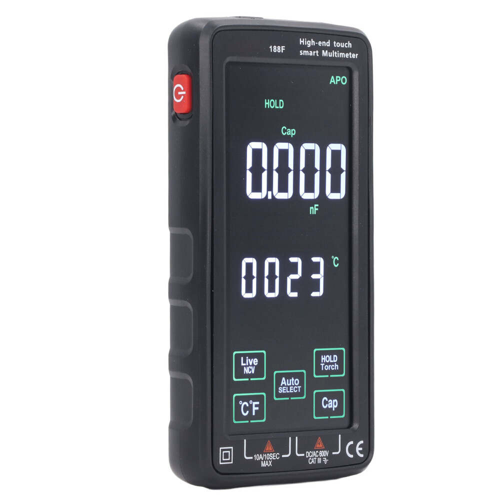 Smart Multimeter Lcd Color Screen High Accuracy Digital Electrical Tester Ac750v Dc1000v 4111317430322