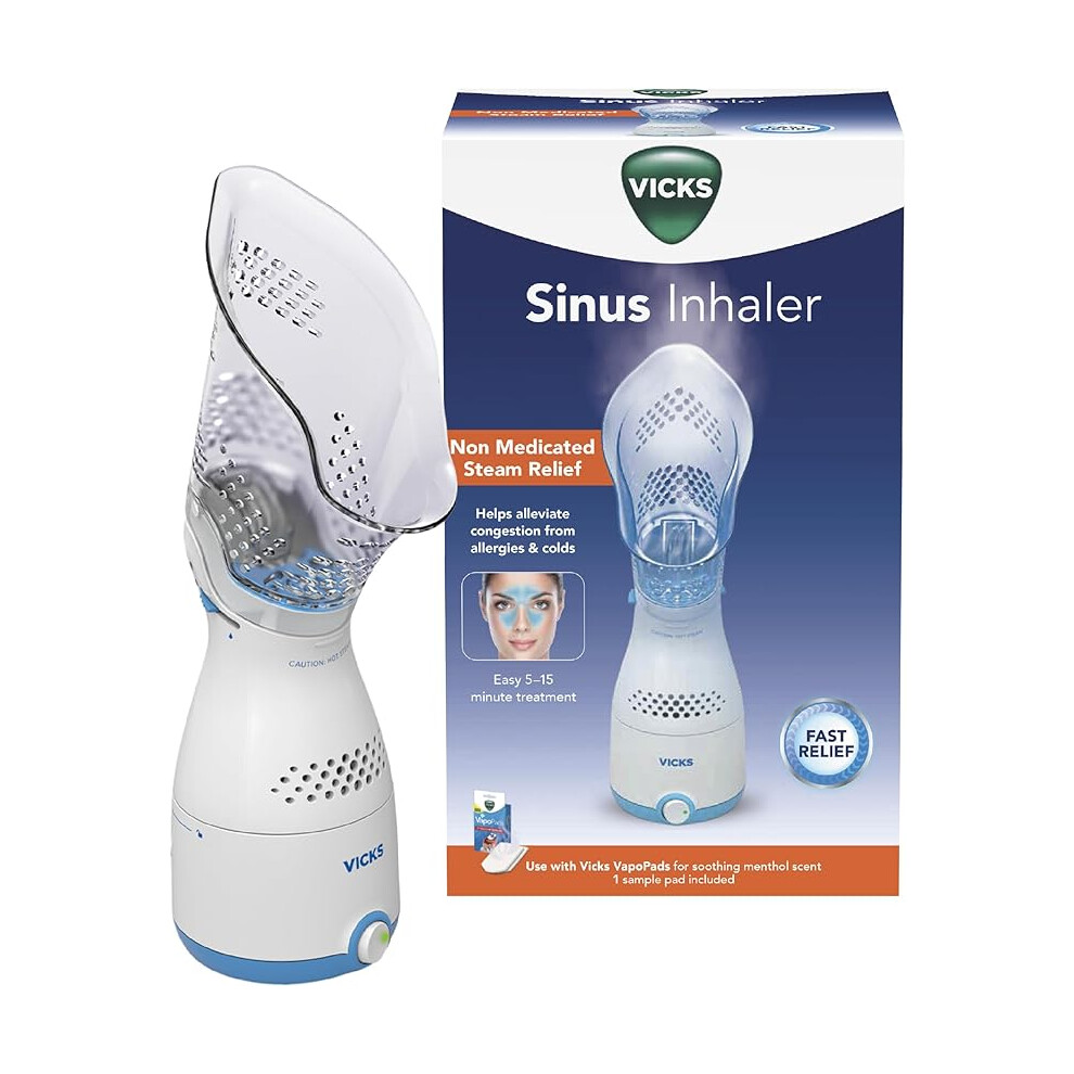 Vicks Sinus Inhaler - Non-Medicated Steam Cough & Colds, Vocal Steamer