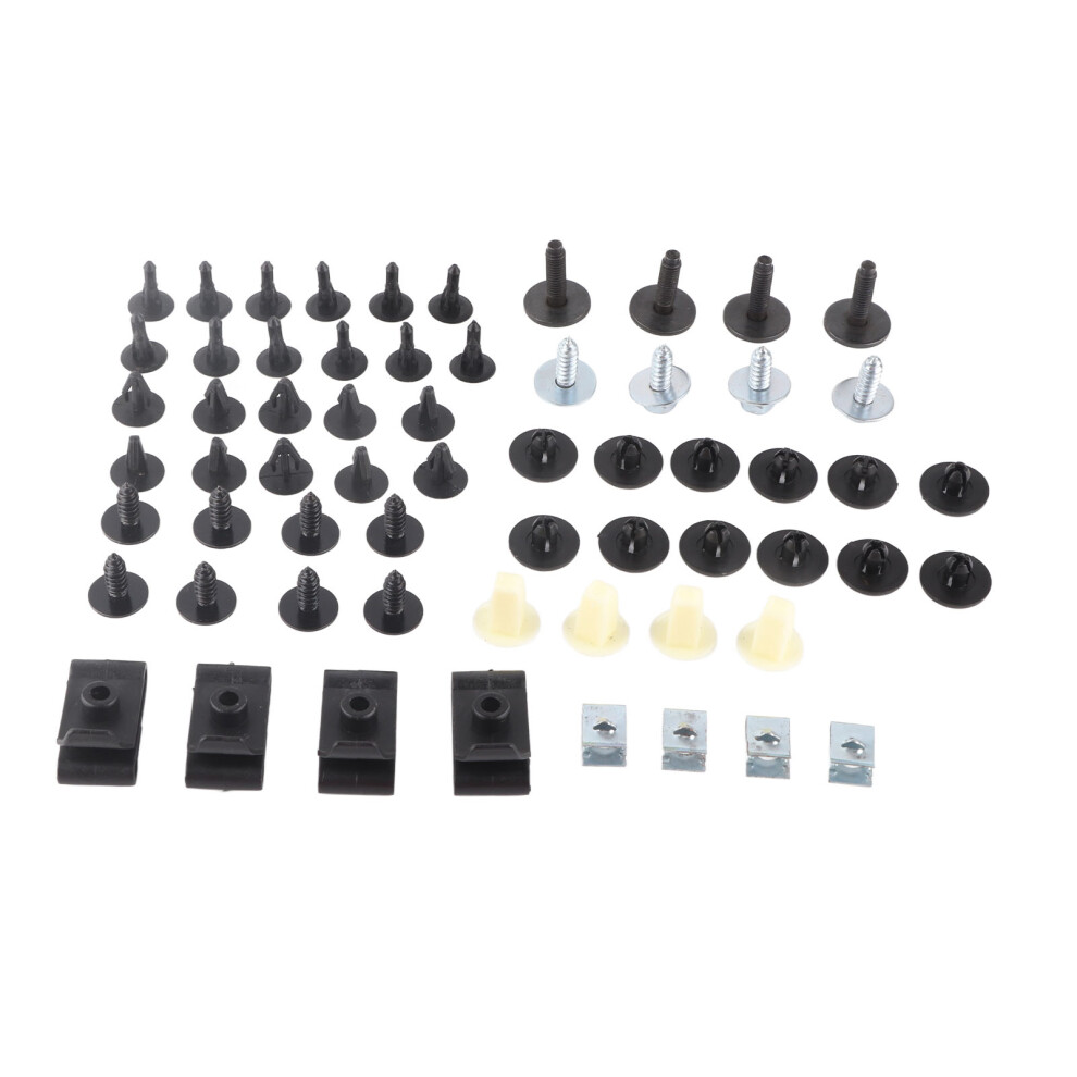 50Pcs Engine Under Cover Retainer Clips Underbody Mudguard Door Bumper Panel Fastener Screw For Avensis 5071317481986