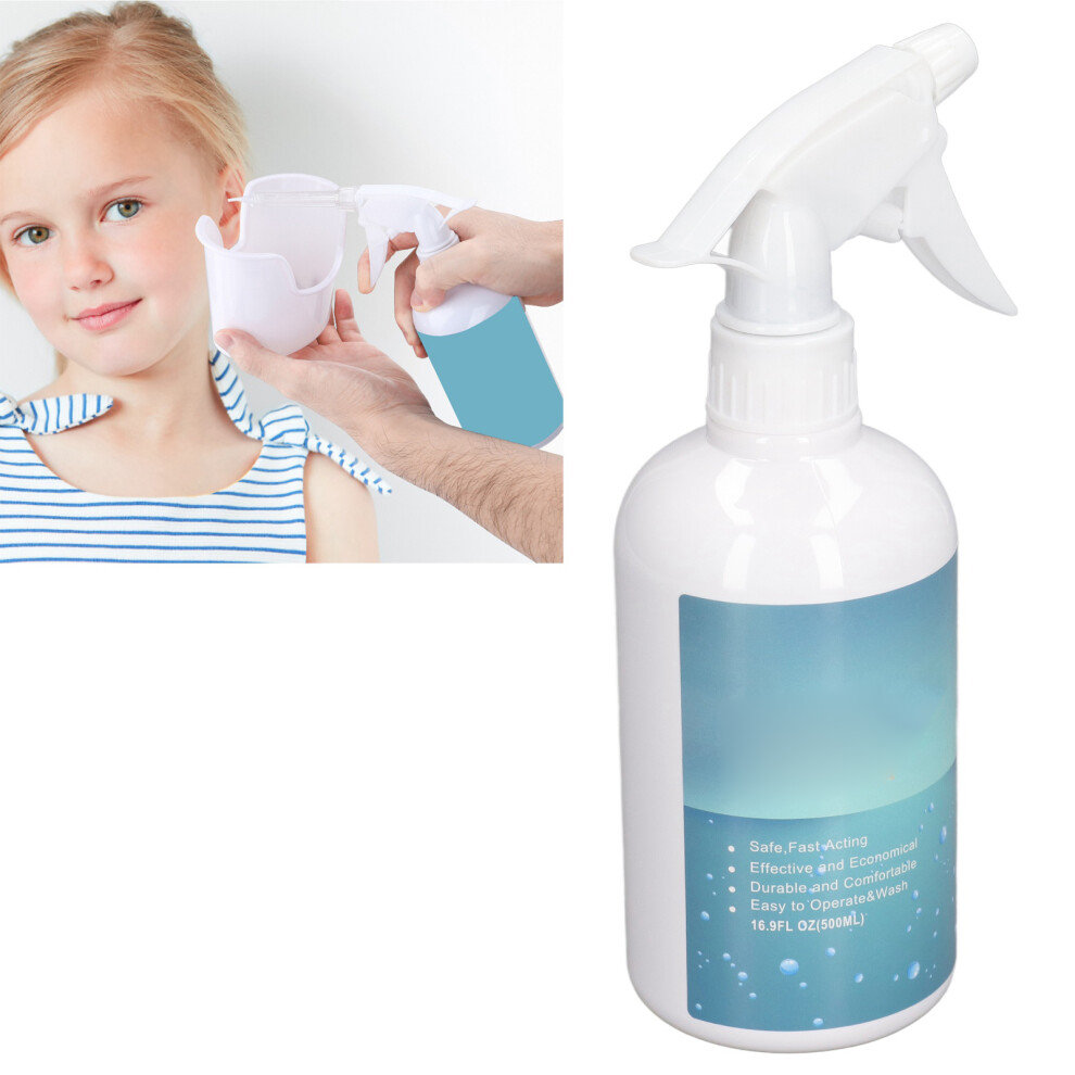 Ear Irrigation Flushing System Kit Water Washing Syringe Squeeze Bulb Ear Cleaning Rinse Kit for Adults Kids
