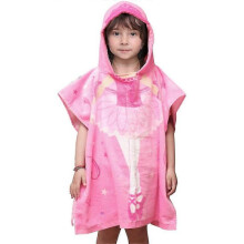 Children's Boy And Girl Hooded Bath Towel, 2 To 6 Years Old, Fast Drying Beach Towel