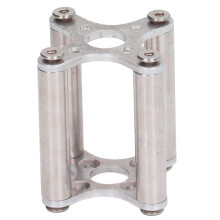 4035 bürstenloser Motorhalter aus Aluminiumlegierung, Kreuzhalter X-Typ, verstellbar, silbern