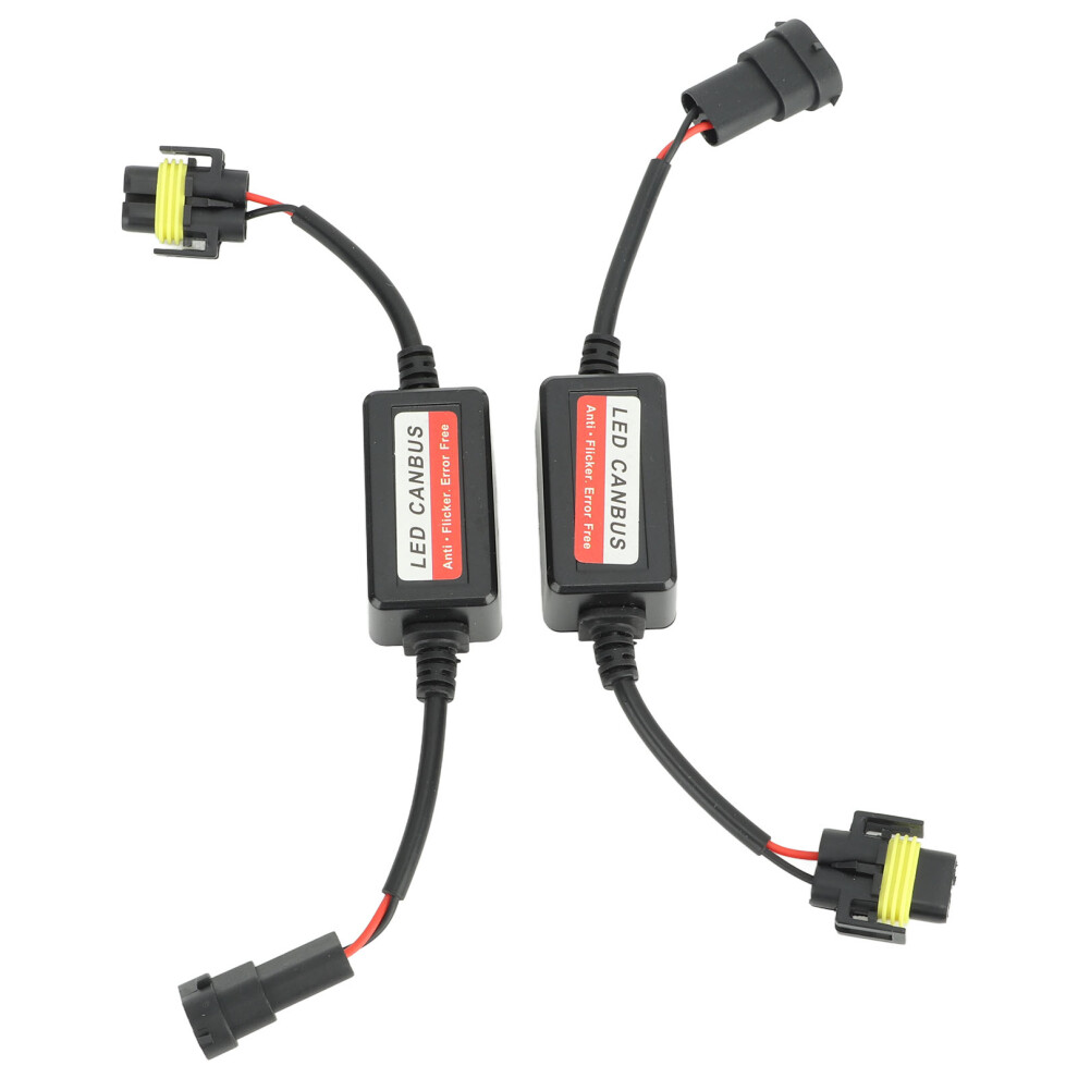 2Pcs H8 H9 H11 Led Canbus Decoder 12V Error Free Anti Flicker Decoder For Led Head Fog Light 4651317613986
