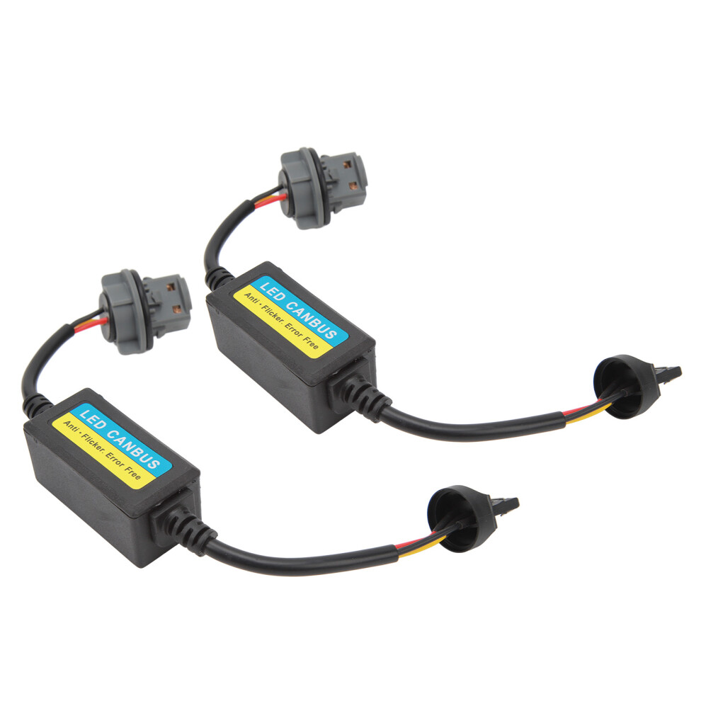 2 Pcs Brake Decoder 12V Brake Lamp Anti Flicker Error Canceller Decoder For 7443 T20 Plug Brake Light 9481317613953