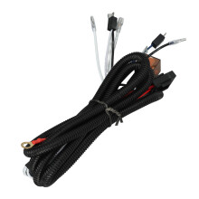 12V Horn Verkabelungsset 1,9 m Kabel 50W Relais für Fahrzeug-Lufthorn Motorrad Auto
