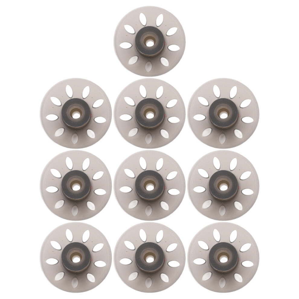 Black 10Pcs Hearing Device Domes Sound Amplifier Small Open Ear Tips Accessories For Phonak 6Mm