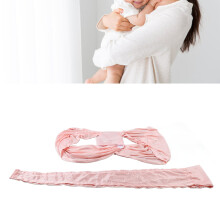 Baby Wrap-Gurt L Größe Pink Tragbarer Dehnbarer Babysitter für Säuglinge