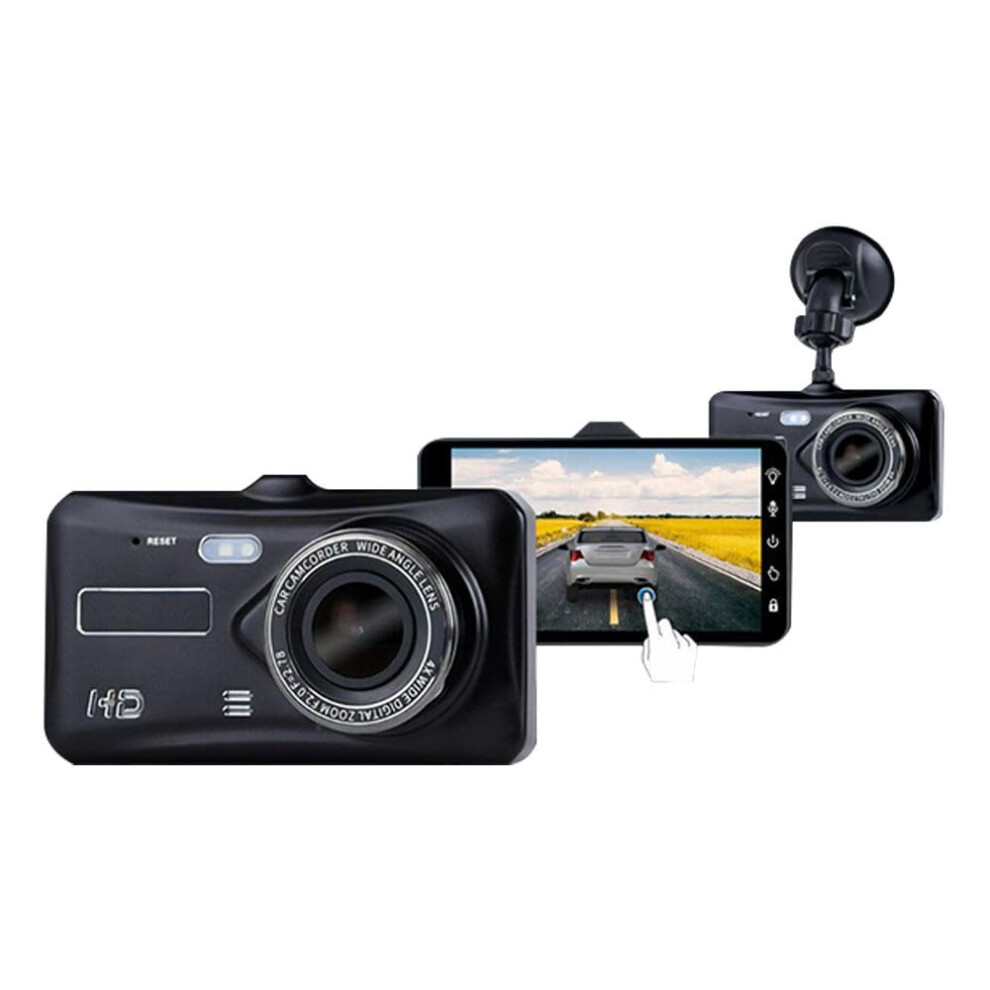 Alivio Dash Cam Front And Rear 1080P Full Hd Dual Dash Camera