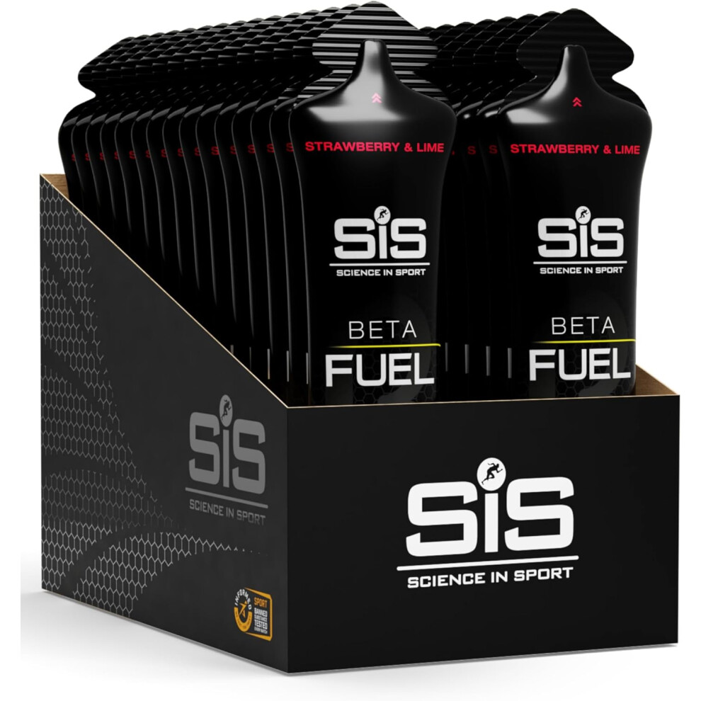 Science In Sport (Sis) Science In Sport Beta Fuel Energy Gel Strawberry & Lime 30 Pack