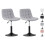 MCC (LIGHT GREY) Dressing Table Chair Height Adjustable Vanity Stool Drake 1