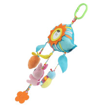 Car Seat Toy Baby Newborn Plush Hanging Clip On Infant Stroller Teething Gel Gift Leaf