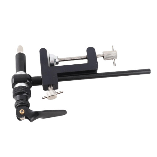 Fly Tying Tools Combo Kit Fly Tying Vise Bobbin Holder Threader Needle Whip Finisher Scissors 2