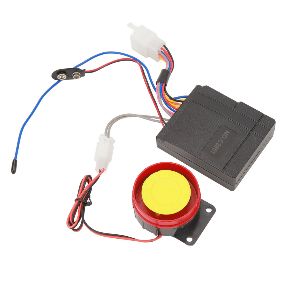 1 Way Motorcycle Alarm System 12V 4 Sensitivity Level Universal Remote Control Alarm Kit For Scooter Motorbike 8061317629188