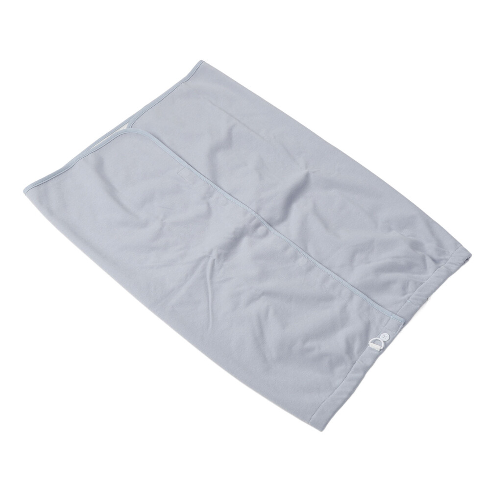 Grey/Blue Wearable Incontinence Mattress Washable Resusable Water Absorption Adjusatble L