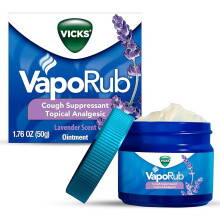 Vicks VapoRub, Lavender Scent, Cough Suppressant, Topical Chest Rub