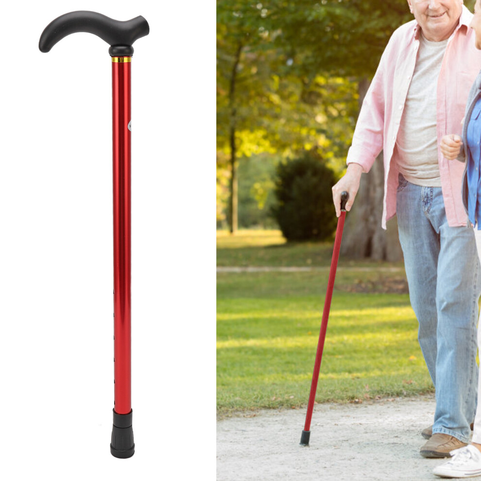 Walking Cane Retractable Ergonomic Handle Lightweight Aluminum Alloy Walking Stick for Seniors and Adults