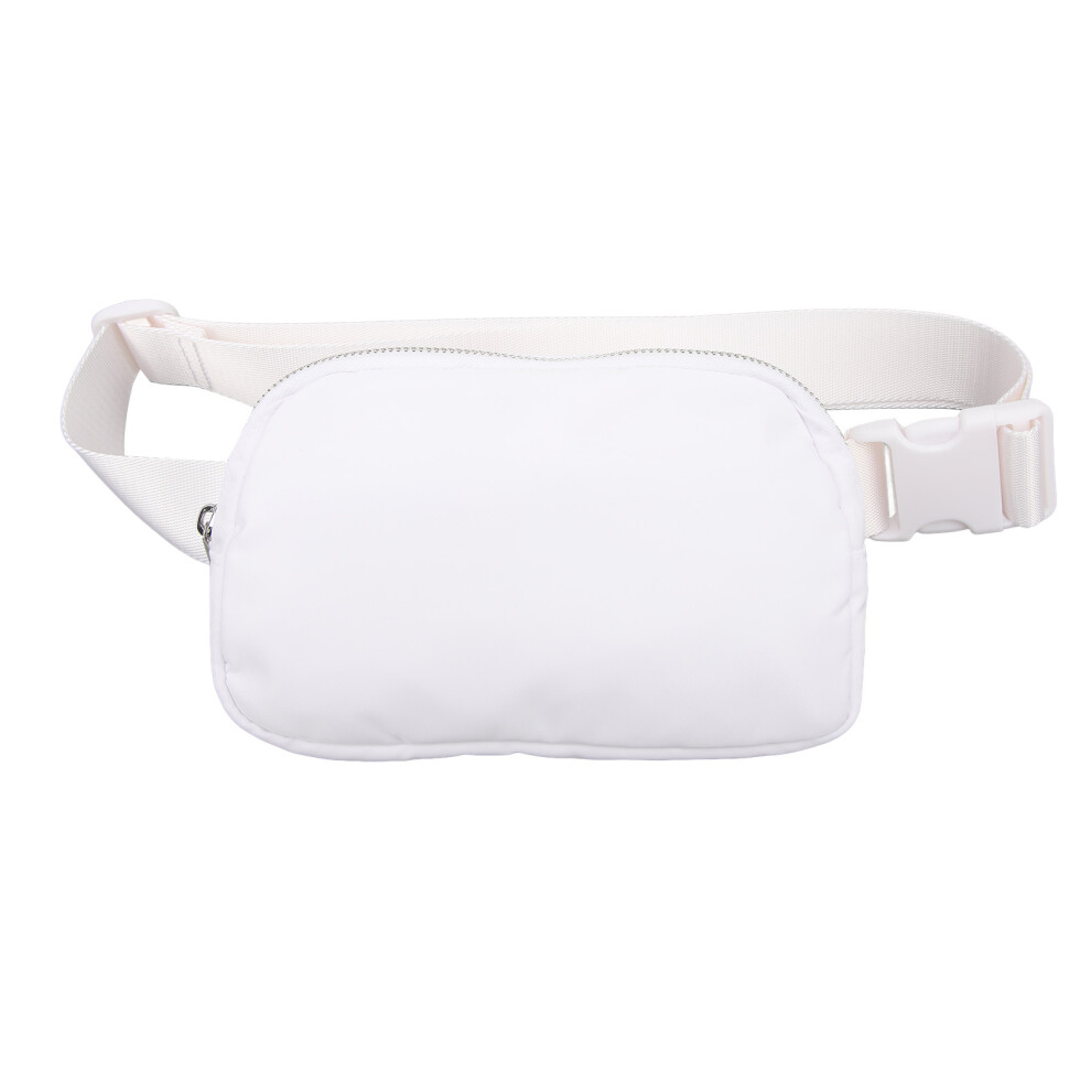 Sports Waist Belt Pouch Large Capacity Adjusting Sporting Waist Belt Bag for Travelling 60â120CM White-image-OPC-PHS5BRX-NEW