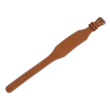 Verstellbarer brauner Gewichthebergürtel für Männer und Frauen 130cm Fitness