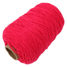 Tufting-Garn 437yd Weiches Baumwoll-Polyester-Teppichgarn DIY Bastelmaterial 1 Rolle