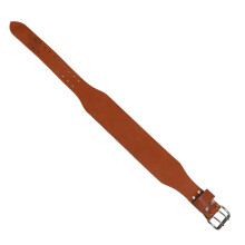 Leder-Gewichthebe-Gürtel mit Doppelverschluss, Powerlifting-Rückenschutz, Unisex