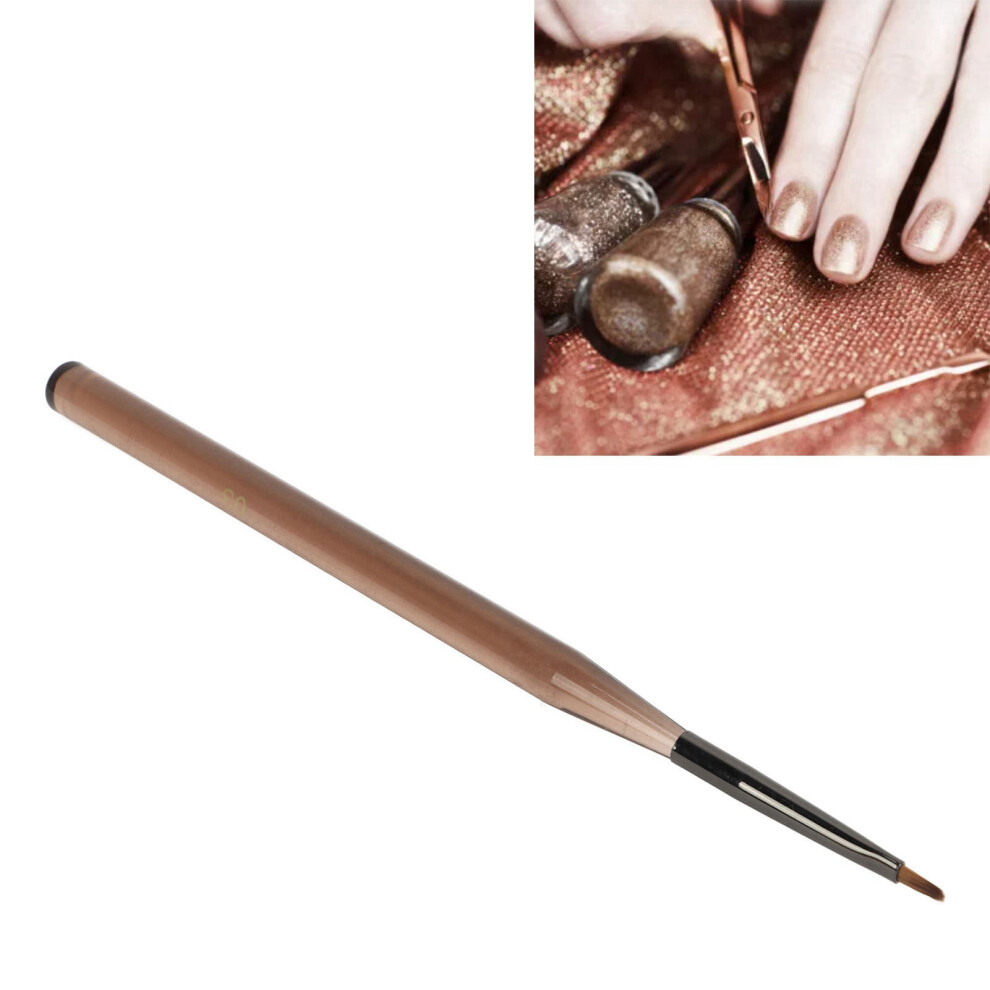 Gel Nail Polish Brush Nylon Hair Manicure Drawing Tool UV Building Gel Sculpting Nail Art Brush 03 Petal Painting Brush