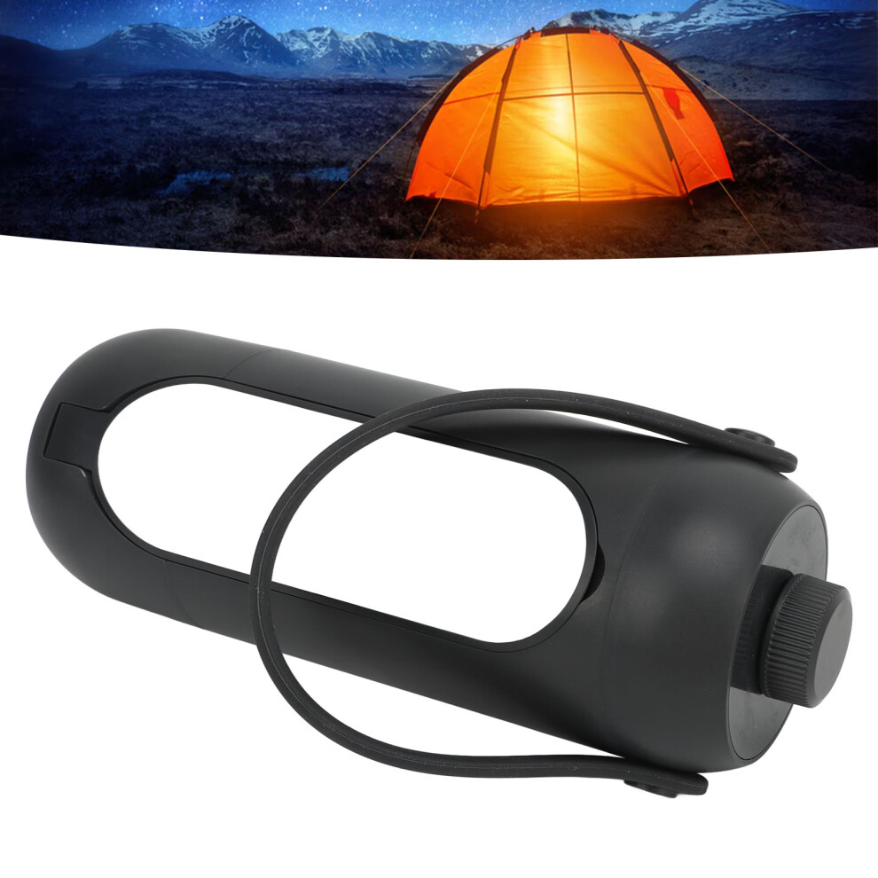 Hanging Camping Lantern Battery Powered Collapsible Tent Light Power Bank Outdoor Lighting Equipment Gray