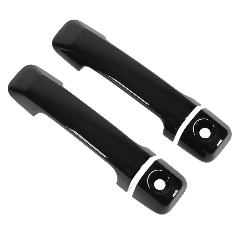 4Pcs Car Outside Door Handle Cover Exter Door Handle Protective Trim Cover For Fj Cruiser Bright Black 6911317634588
