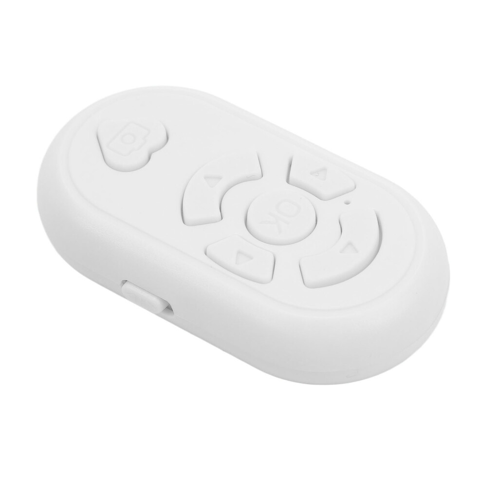Phone Remote Control 32.8Ft Wireless Bt4.0 Hands Free Type C Charge Remote Shutter For Selfie Page Turning App White 5071317636010