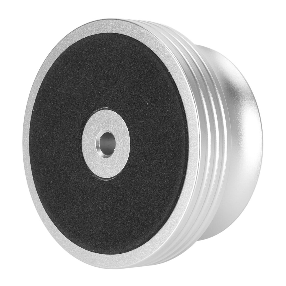 Lp Vinyl Turntable Disc Stabilizer Aluminum Alloy Hifi Record Weight Stabilizer Vibration Reducer For Record Player Silver 9451317636856
