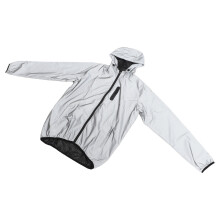 Radfahren Vollreflektierende Wasserdichte Windjacke mit Kapuze XL Für Outdoor-Sportarten