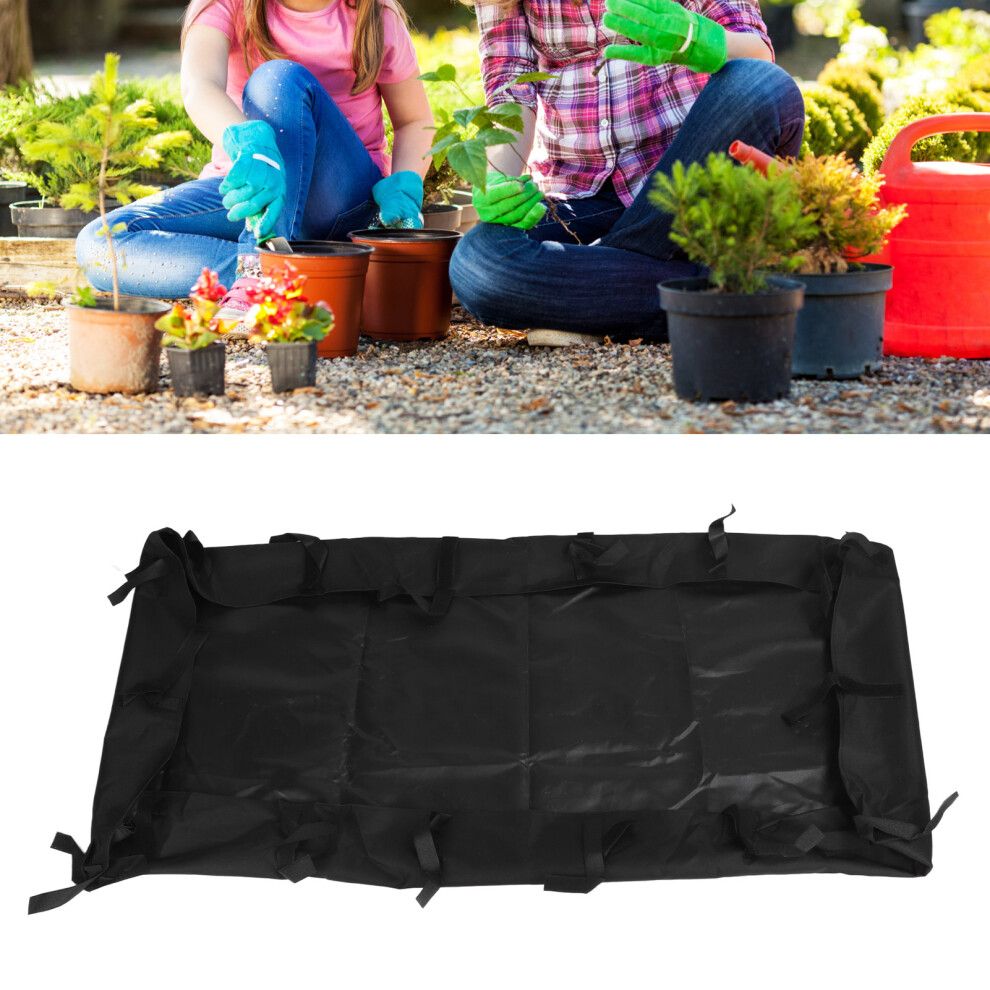 Hamster Cage Bottom Cover Breathable Removable Waterproof Leakproof Pet Cage Bottom Liner Chassis Cover for Guinea Pig Black