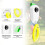 Hundetraining-Clicker-Ring ABS Weiß, Quietschig 7