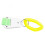 Hundetraining-Clicker-Ring ABS Weiß, Quietschig 10