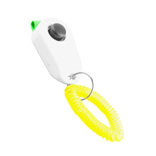 Hundetraining-Clicker-Ring ABS Weiß, Quietschig