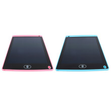 2 Stück 8,5 Zoll LCD-Schreibtafeln mit 2 Stiften, Augenschonend & Abwischbar
