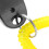 Dog Training Clicker Interactive Squeaky Comfortable Universal Training Clicker Ring for Dogs Cats Black 13