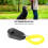 Dog Training Clicker Interactive Squeaky Comfortable Universal Training Clicker Ring for Dogs Cats Black 8