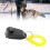 Dog Training Clicker Interactive Squeaky Comfortable Universal Training Clicker Ring for Dogs Cats Black 1